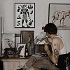 Plastic Reusable Drawing Painting Stencils Templates DIY-WH0202-299-5