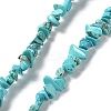 Synthetic Turquoise Beads Strands G-D283-3x5-10-01-1