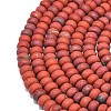 Natural Red Jasper Beads Strands G-P575-A17-6x4mm-3