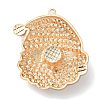 Christmas Zinc Alloy Rhinestone Pendnats LS-PALLOY-K008-01E-KCG-2