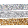 Glitter Resin Hotfix Rhinestone(Hot Melt Adhesive On The Back) OCOR-TA0001-14-6