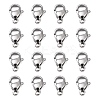 Tarnish Resistant Polished 316 Surgical Stainless Steel Lobster Claw Clasps LS-STAS-R072-11A-1