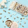 5 Styles Mixed Natural Shell Beads SSHEL-YW0001-03-5