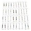 Natural Mixed Stone Dangle Earring EJEW-JE05934-1