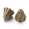 Tibetan Style Bead Caps EA10181Y-AB-2