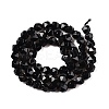 Natural Obsidian Beads Strands G-T138-215-2