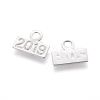 304 Stainless Steel Charms STAS-L232-015P-2