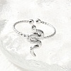 304 Stainless Steel Cuff Rings for Women LS-RJEW-B118-01P-2