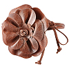 PU Leather Flower Knot Tie Waist Belts AJEW-GF0014-11A-1
