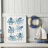 PET Hollow Out Drawing Painting Stencils DIY-WH0693-097-4