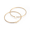 201 Stainless Steel Big Hoop Earrings LS-EJEW-A052-20D-G-2