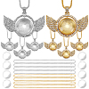 24Pcs Iron Chain Necklaces NJEW-GO00001-1