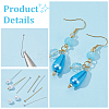 30Pcs 2 Colors 925 Sterling Silver Ball Head Pins STER-AR0001-15-3
