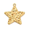 304 Stainless Steel Pendants X-STAS-P417-04B-G-1