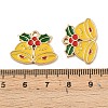 Christmas Alloy Enamel Pendants ENAM-I081-01KCG-04-3