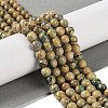 Natural Verdite Stone Beads Strands G-P530-B07-02-2