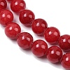Natural Dyed Marble Beads Strands G-D315-A01-05-8mm-4