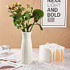 1Pc Column Plastic Vase Ornaments & 1Pc Stainless Steel Flower Frog & 50G Acrylic Ornaments Sets AJEW-MB0001-07-10