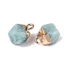 Natural Amazonite Pendants G-N359-18G-18-2