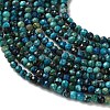 Natural Chrysocolla Beads Strands G-Z150-A05-2mm-A-4