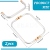 Arch Aluminum Tube Purse Frames FIND-WH0290-56B-P-2