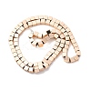 Non-Magnetic Synthetic Hematite Bead Strands G-G652-14LG-4