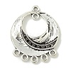 Tibetan Style Alloy Chandelier Components Links FIND-U015-08AS-02-1