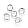 304 Stainless Steel Open Jump Rings STAS-E113-10P-1