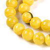Natural Persian Jade Beads Strands G-A255-A02-01I-3