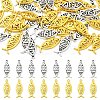 50Pcs 2 Colors Tibetan Style Alloy Pendants FIND-YW0008-53-1