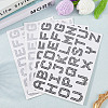 8 Sheets 2 Style Letter A~Z Acrylic Hotfix Rhinestone DIY-CP0012-54A-3
