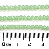 Baking Paint Transparent Glass Beads Strands DGLA-A034-J3mm-B09-5