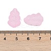 Frosted Transparent Acrylic Beads X1-OACR-P029-04B-05-4