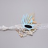 Lace Headbands for Girls LS-OHAR-WH0021-01-6