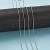 Tarnish Resistant 304 Stainless Steel Ball Chains CHS-D005-CHS-7