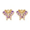 304 Stainless Steel with Crystal Rhinestone Enamel Charms STAS-G358-06G-03-1
