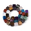 Natural & Synthetic Mixed Stone Beads Strands G-T142-77-2