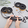 4 Rolls 2 Styles EPDM Rubber Self-adhesive Foam Seal FIND-GA0001-97-3