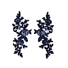 Leaves Polyester Embroidery Ornaments Accessories DIY-WH0281-11D-2