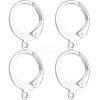 100Pcs 304 Stainless Steel Leverback Earring Findings STAS-BBC0006-26-1