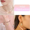 6Pcs 6 Styles Brass Micro Pave Cubic Zirconia Pendants KK-CJ0003-30-7