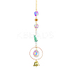 Iron Big Pendant Decorations LS-DJEW-PW0007-11F-1