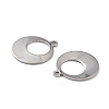 Tarnish Resistant 201 Stainless Steel Pendants STAS-K217-49A-2
