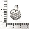 Non-Tarnish 304 Stainless Steel Pendants STAS-B053-23P-3