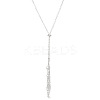 Iron Macrame Pouch Necklace Making for Gemstone Nuggets WH-WGFCED2-02-1