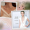 4Pcs 304 Stainless Steel Rope Chain Necklaces NJEW-BBC0001-36B-5
