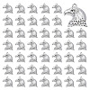 70Pcs Tibetan Style Zinc Alloy Pendants FIND-ME0002-45-1