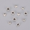 Tibetan Style Alloy Bead Caps LS-K08T9042-1