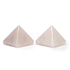 Natural Rose Quartz Orgonite Pyramid Display Decorations G-C186-08H-1