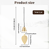 Brass Bell Pendants HJEW-WH20816-010G-B-2
